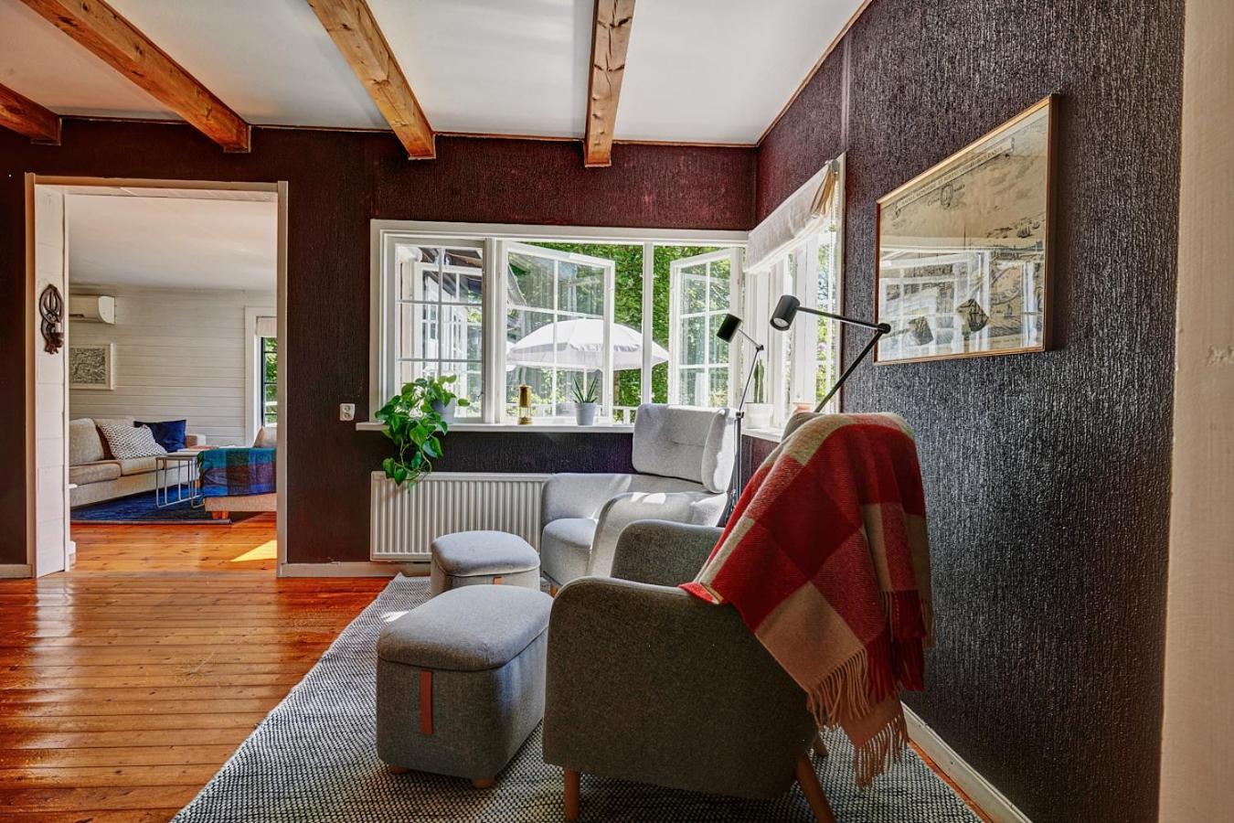 Åsljunga Peaceful Getaway In The Woods W/ Fireplace מראה חיצוני תמונה